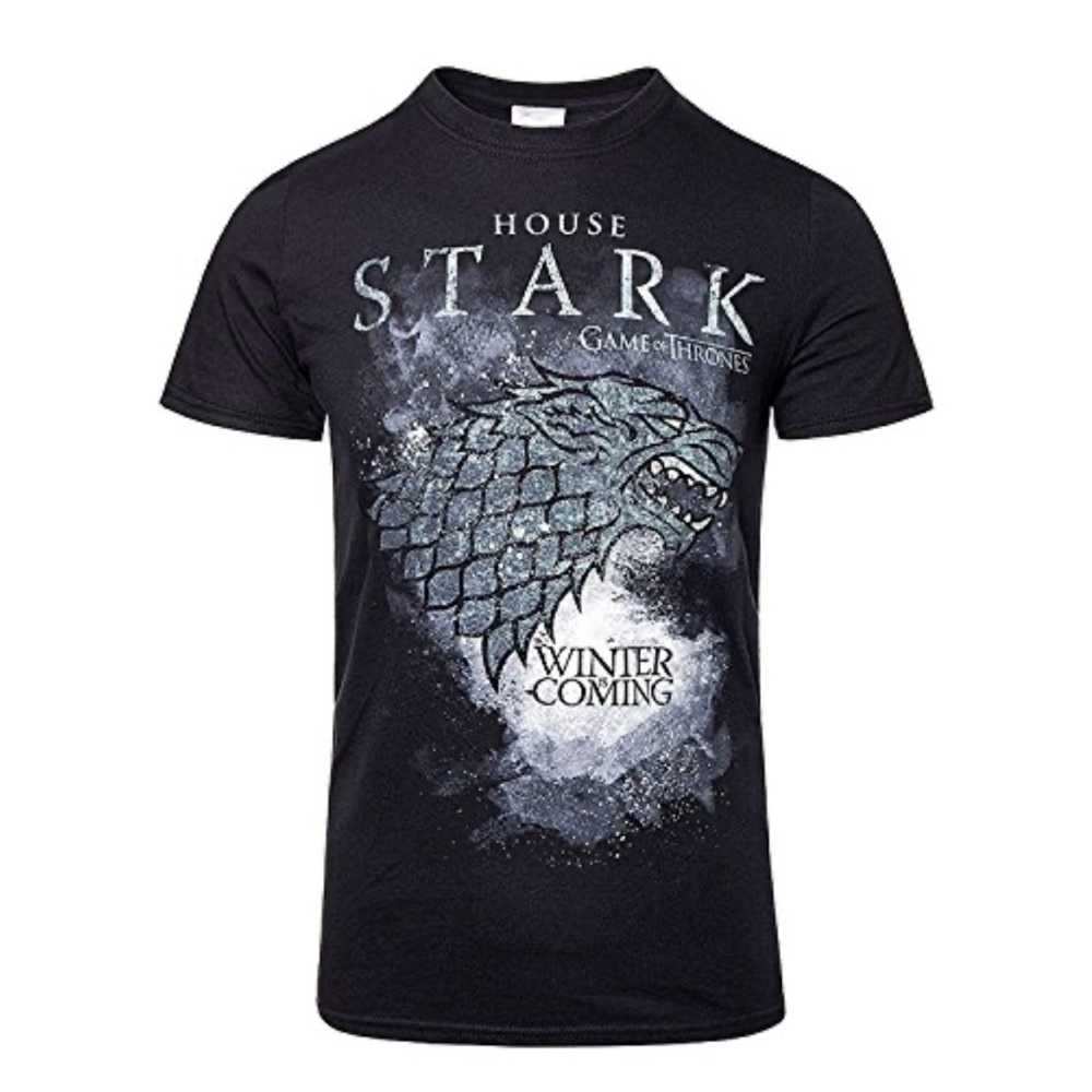 HBO Game of Thrones House Stark Black T-Shirt New With Tags Men’s Size XXL
